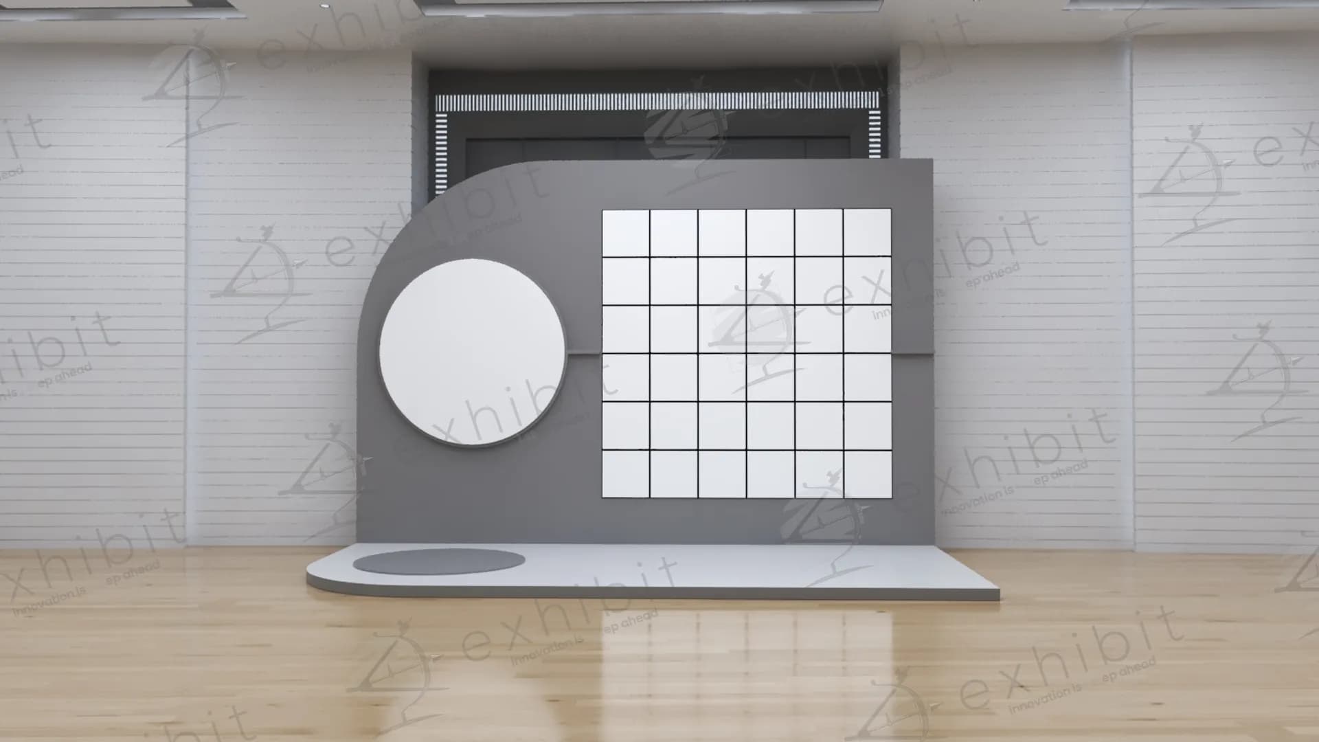 Orbital Screen Hybrid Curved Backdrop