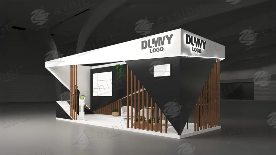 Diagonal Prime Straight Semi-Island 3x9 Booth