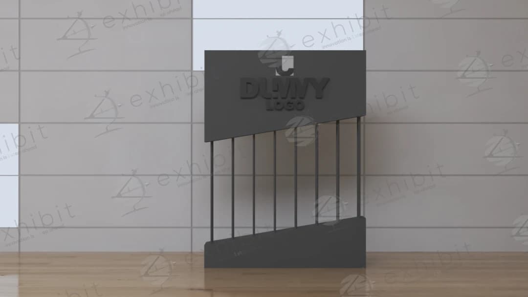 Linear Slat Foyer