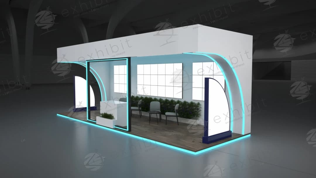 Synapse Arc Straight Semi-Island 3x9 Booth