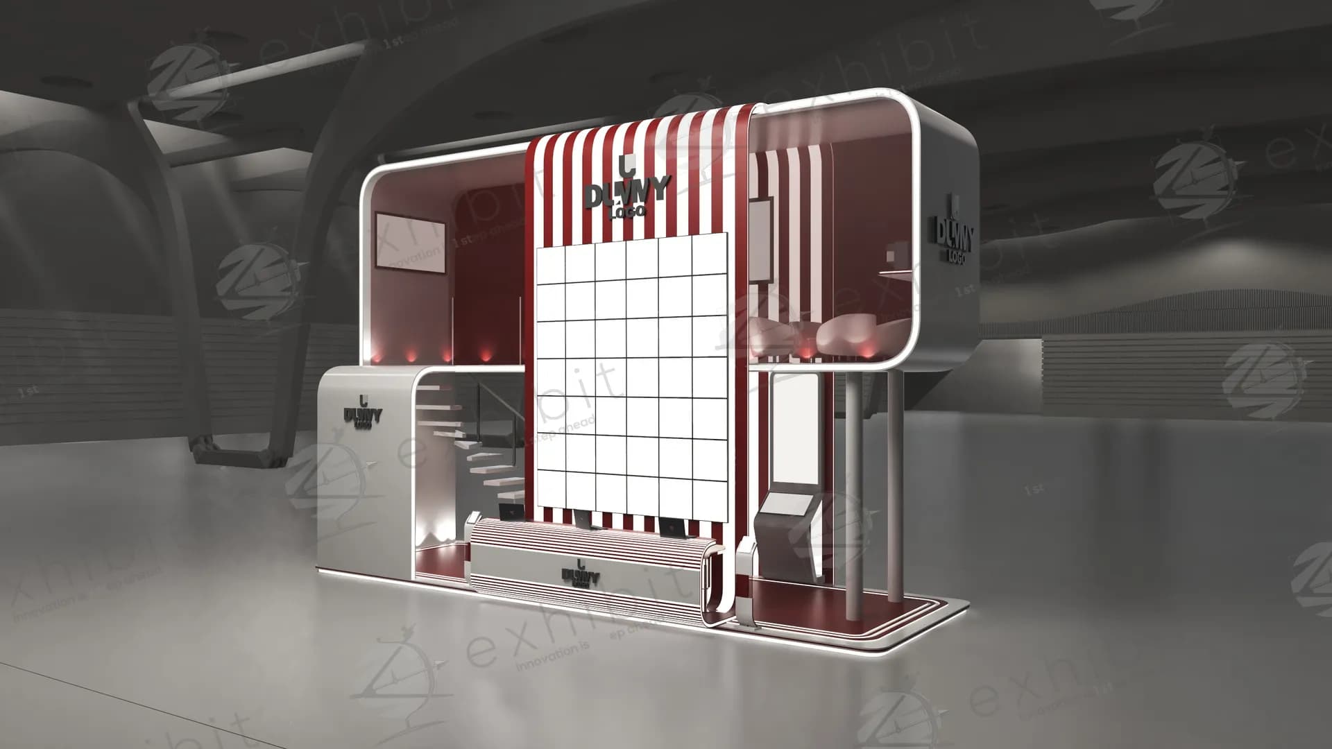 Canvas Launchpad Island Double Decker