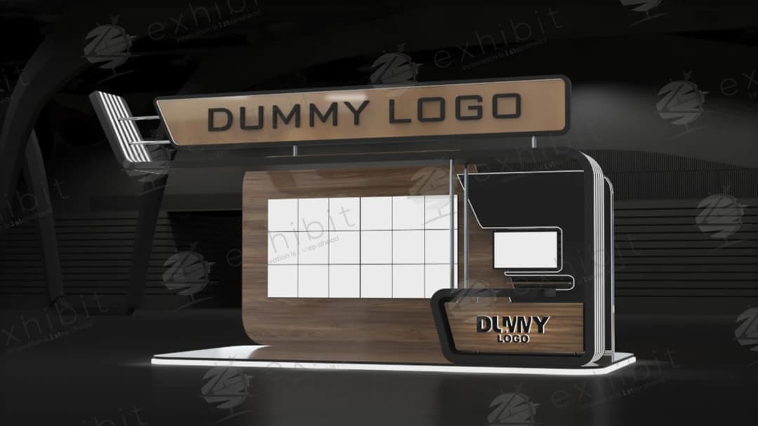 Fusion Drift Curved Semi-Island 3x6 Booth