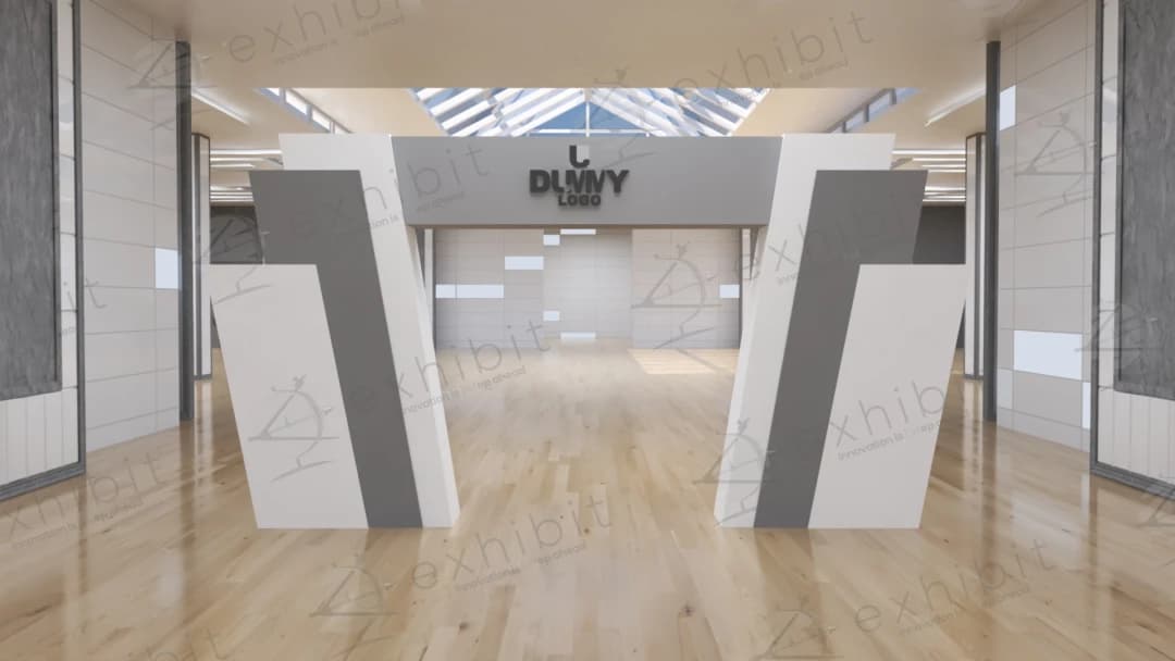 Vector-Flare Straight Entrance Gate