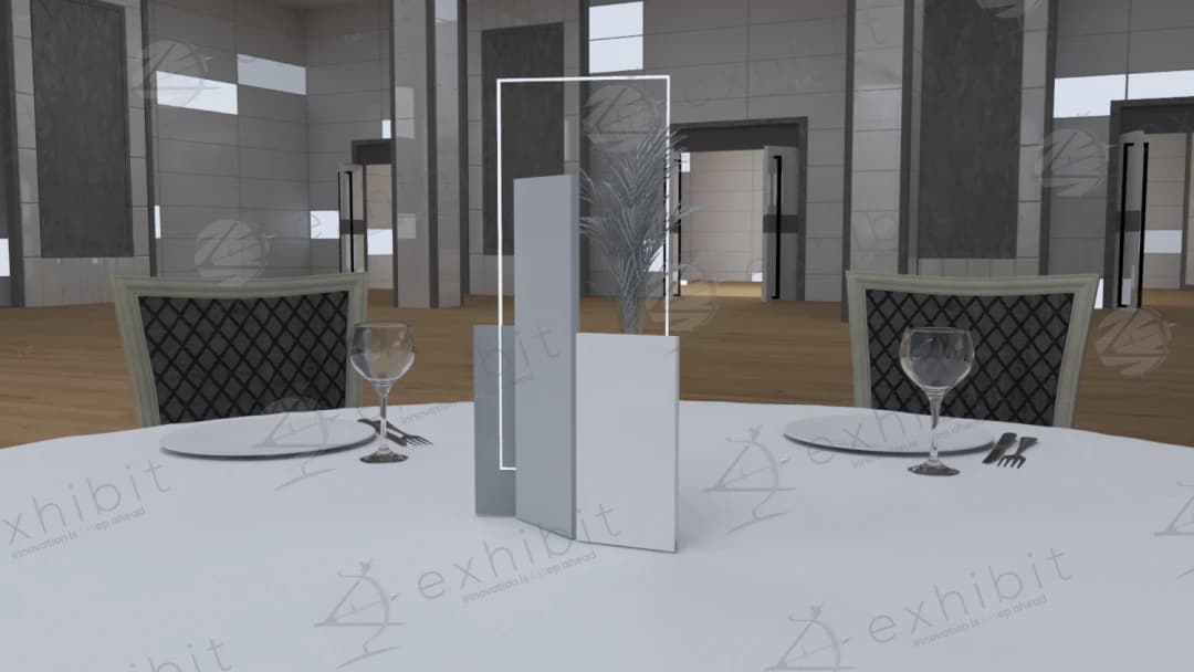 The Architectural Fin Centerpiece