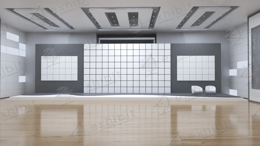 The Tri-Matrix Pavilion Backdrop