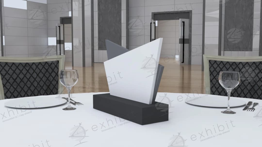 The Apex Prism Table Centerpiece