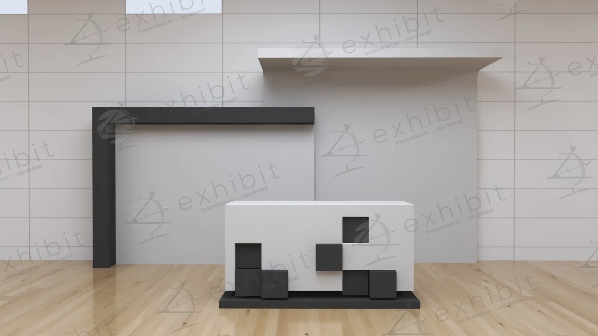 Pixel Block Reg Desk