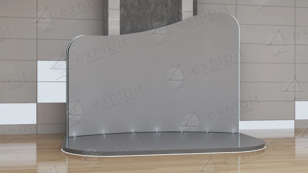 The Flowy Curved Photobooth