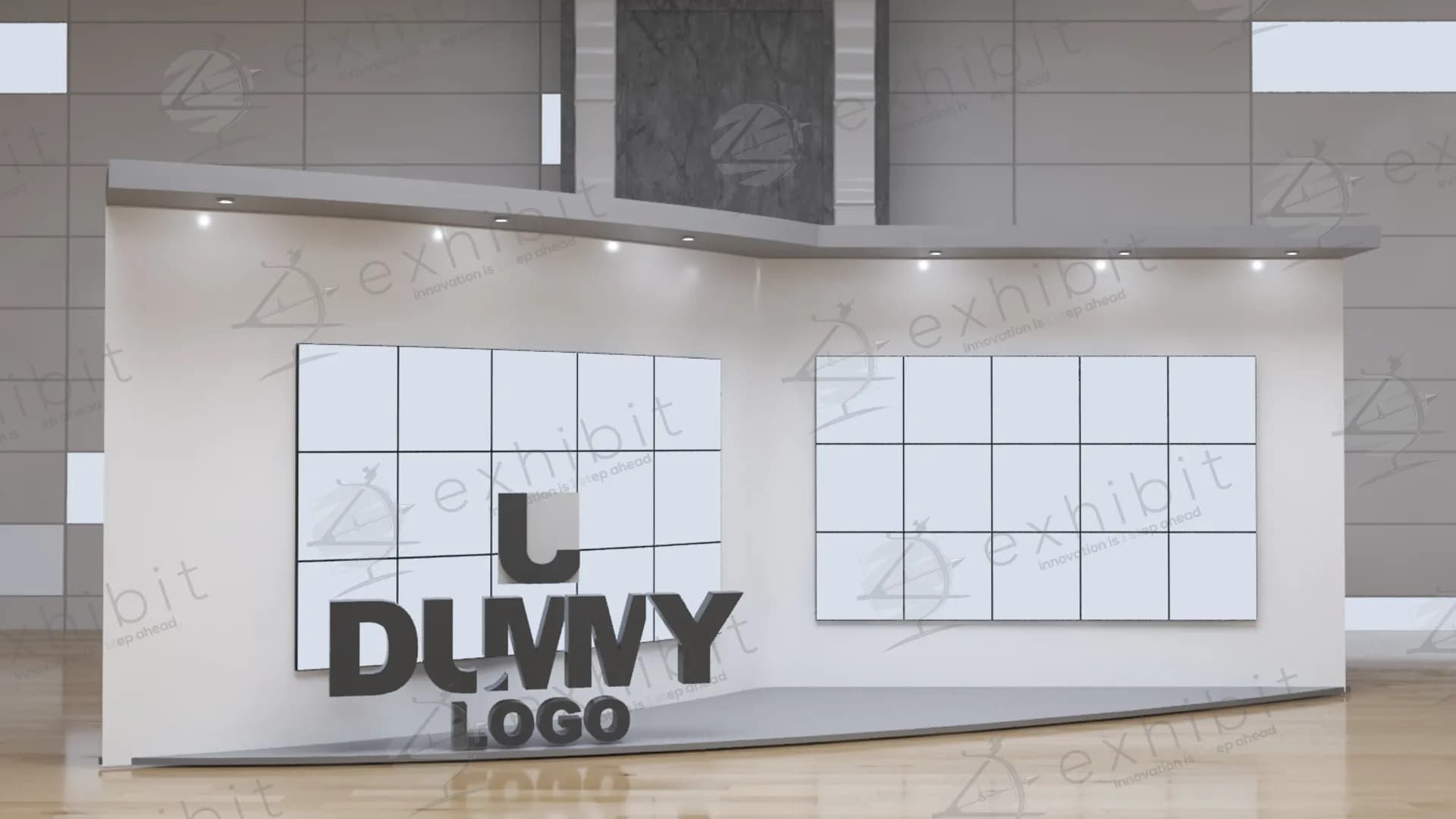 Solid Frame Digital Display
