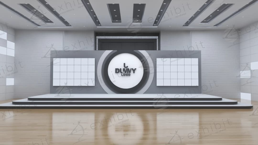 The Orbital Core Curved Backdrop