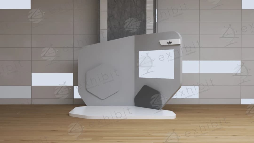Interactive Modular Mosaic Wall Display