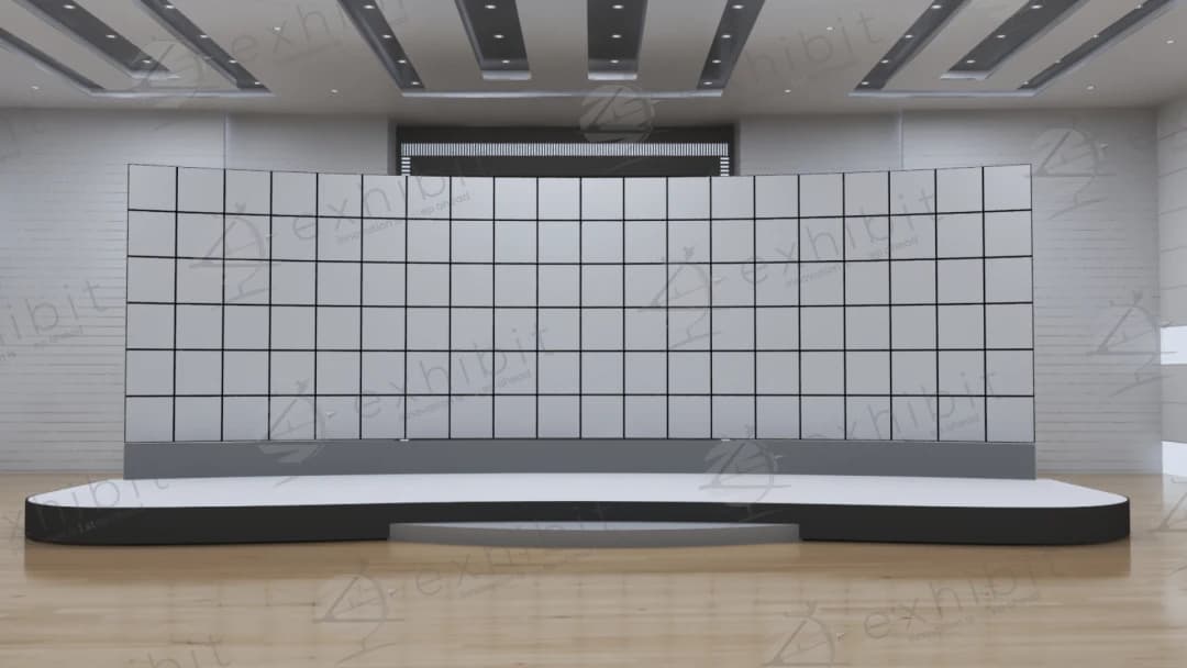 The Curved Shape Stage