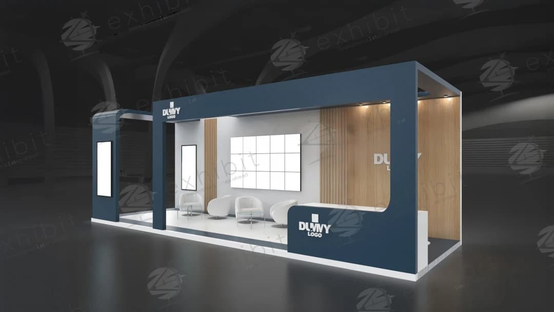 Veritas Harbor Straight Semi-Island 3x9 Booth
