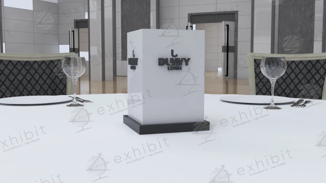 The Square Tower Centerpiece