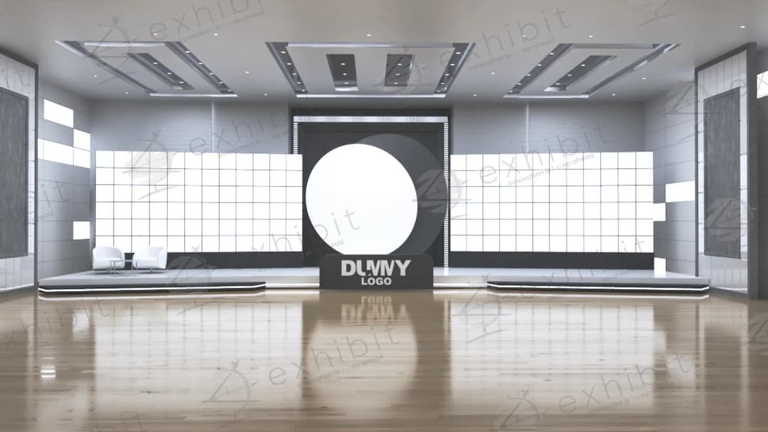 The The Bi-Tonal Stage Backdrop