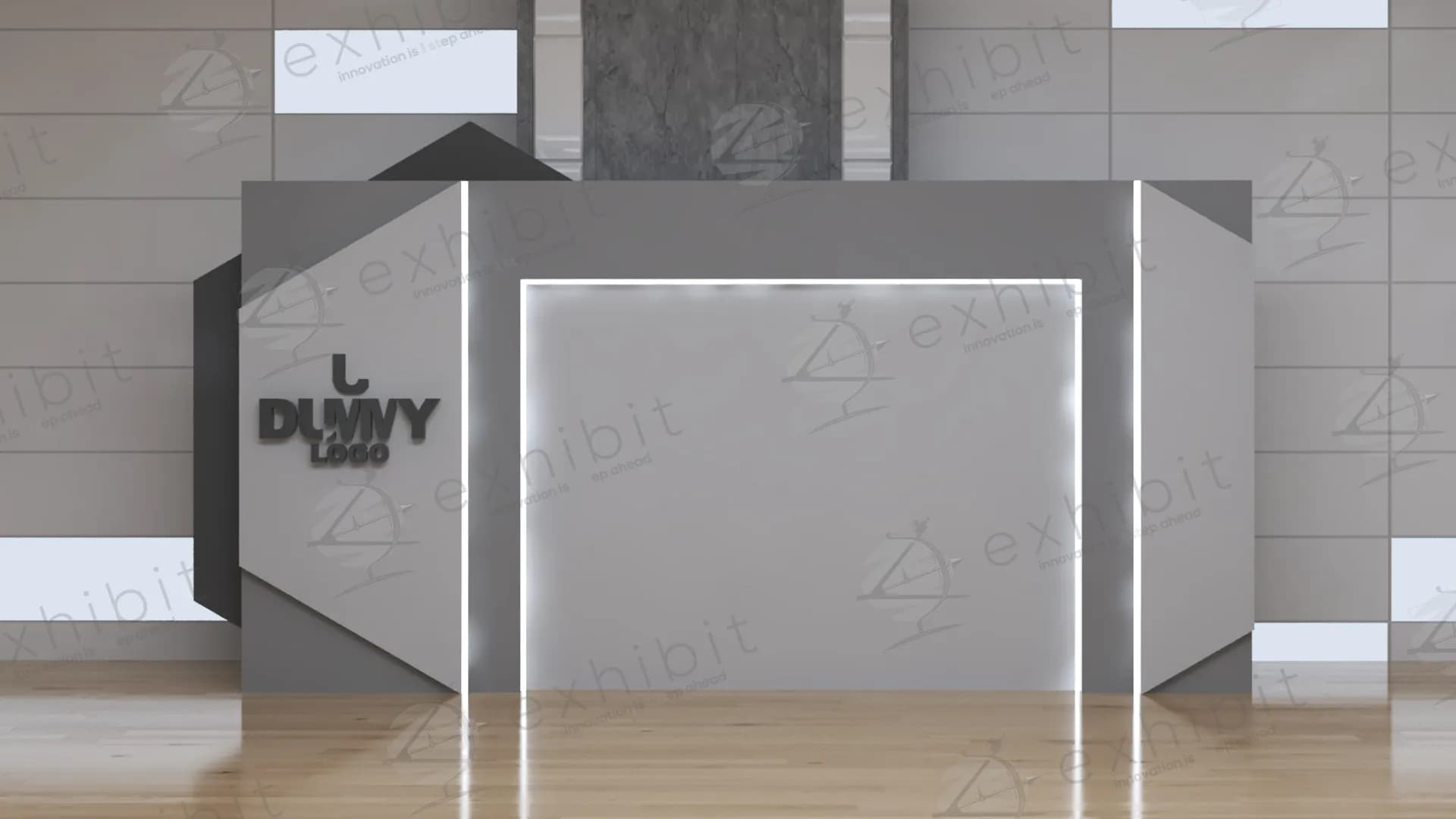 Intermediate Straight Modern PhotoWall