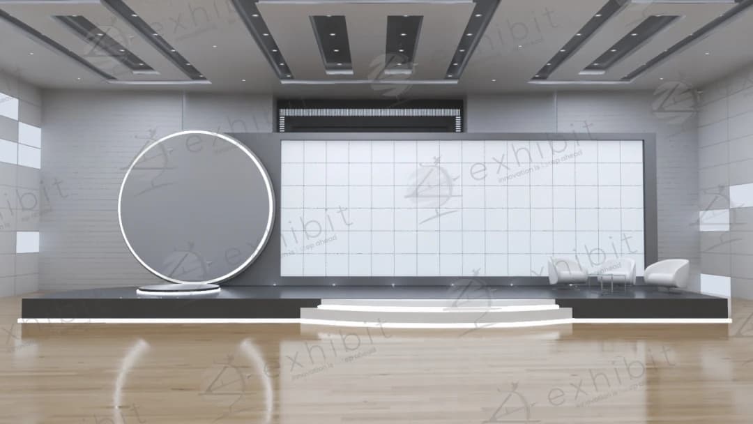 The Halo Disc Backdrop