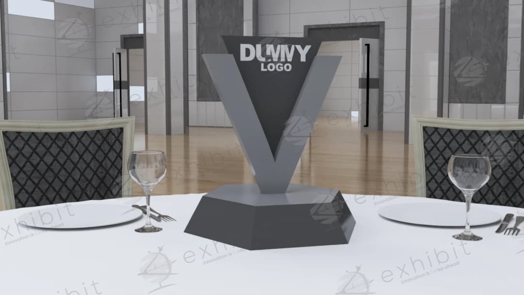 Victory V-Sign Centerpiece