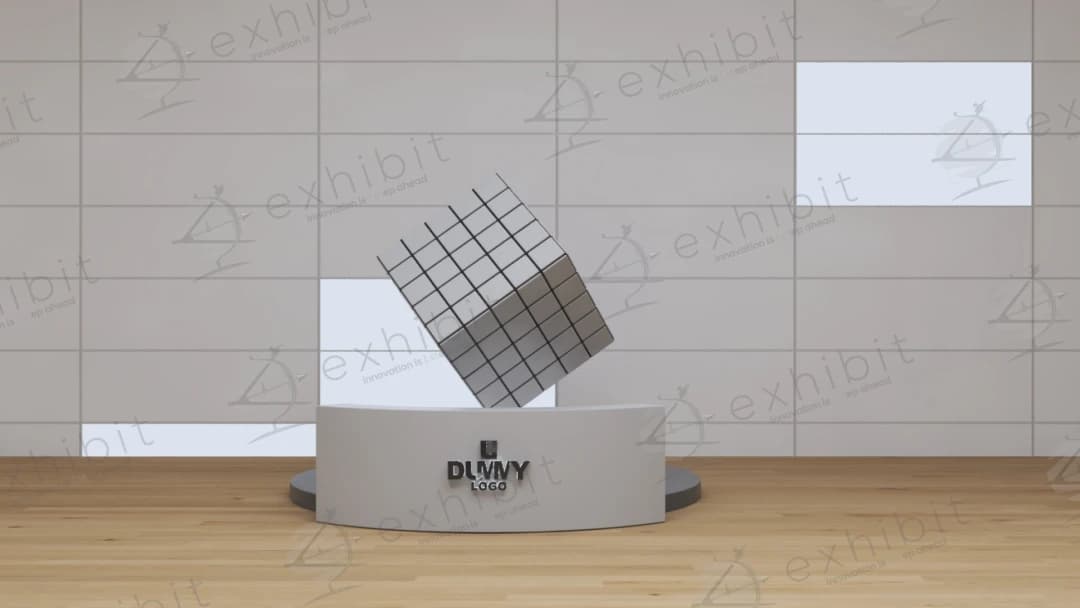 The Tilted Cube Foyer