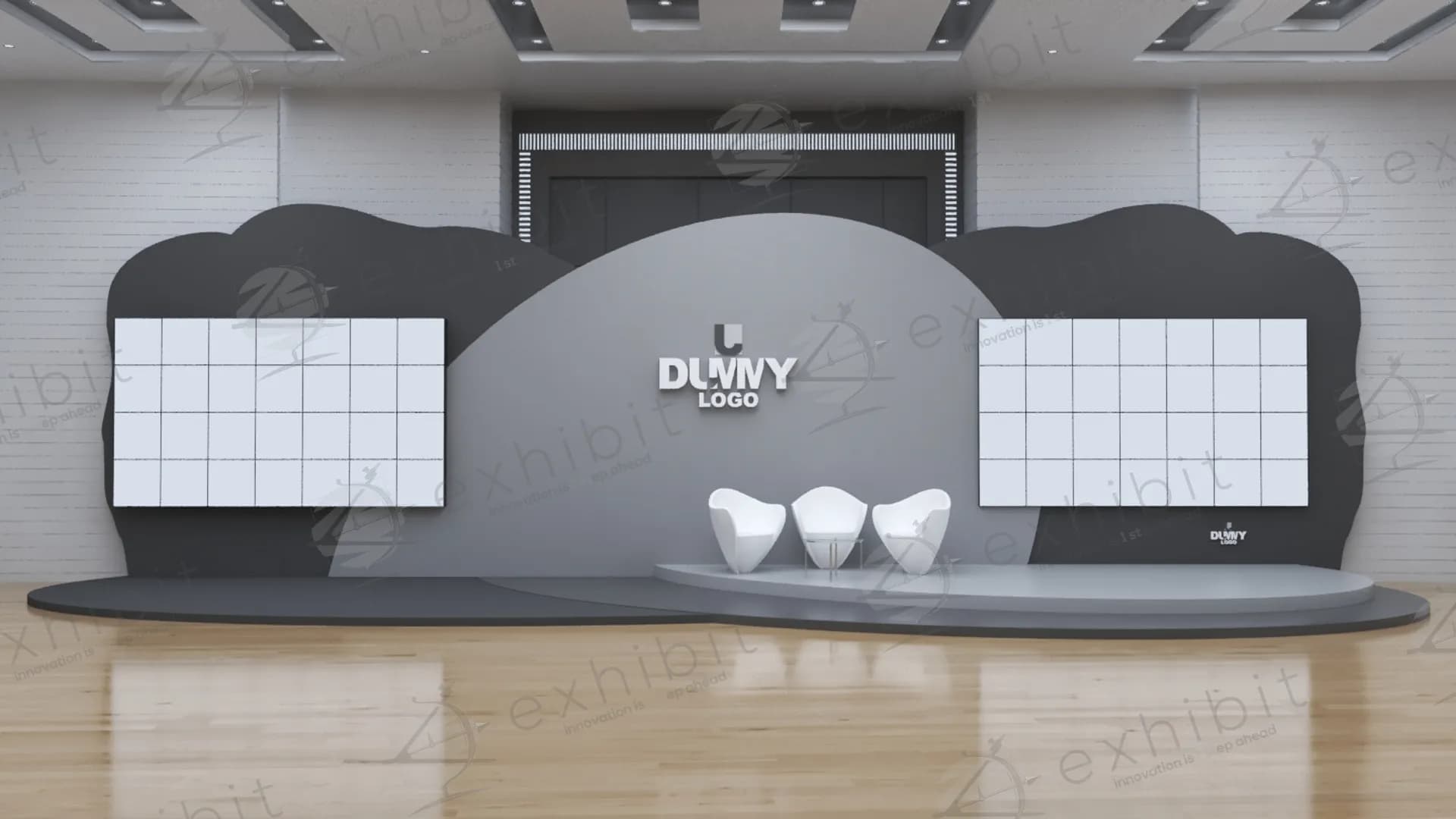 Intermediate Curved Creative Backdrop