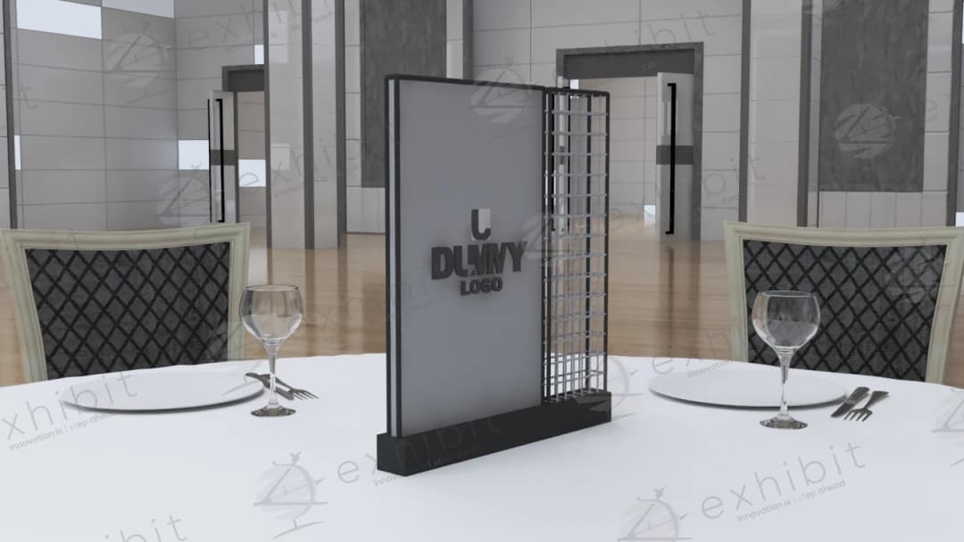 Urban-Grid Straight Centerpiece