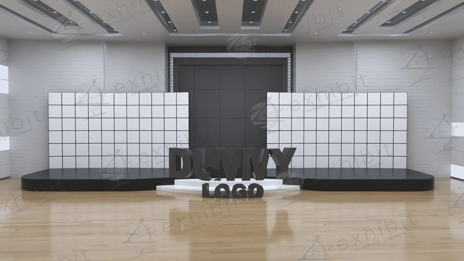 The Twin Grid Command Backdrop