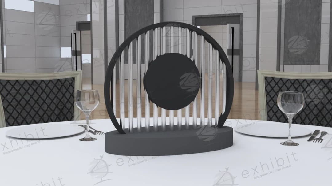The Fluted Medallion Centerpiece