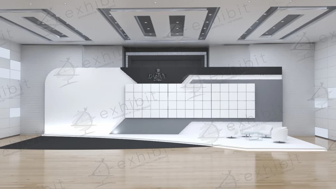 The Contoured Digital Backdrop