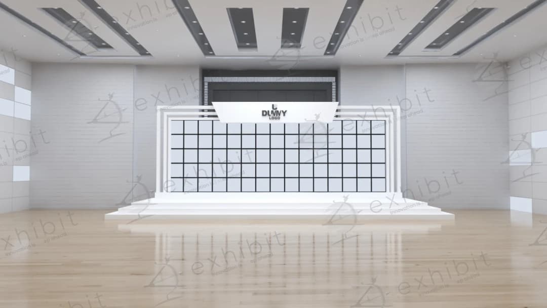 The Grid Matrix Straight Backdrop