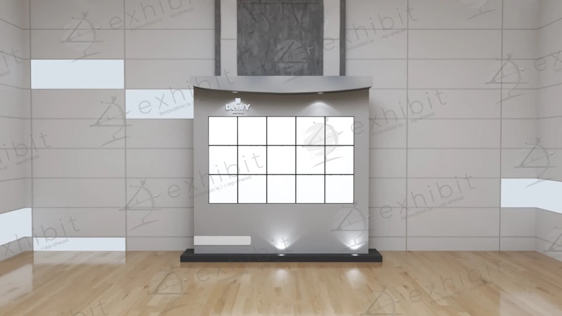 Ultra-Wide Interactive Brand Display