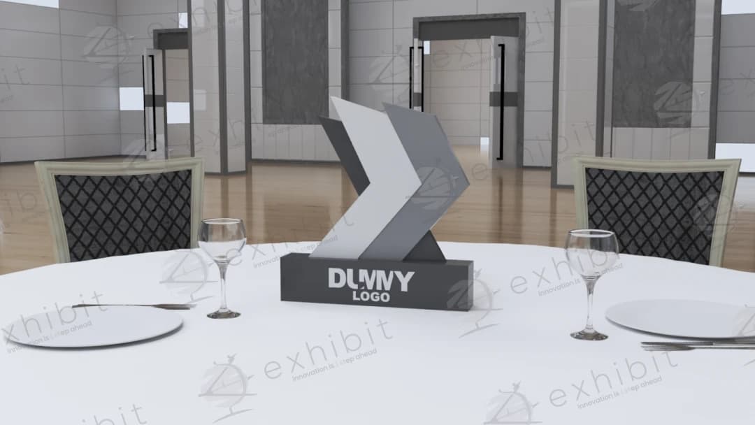 Layered Chevron Arrow Centerpiece