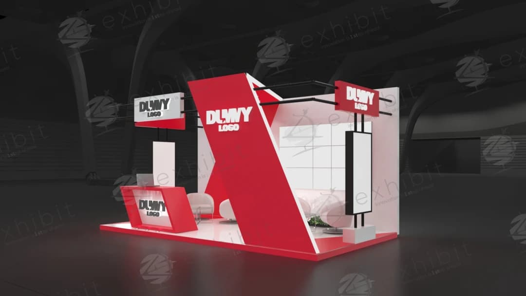 Velocity Vector Straight Semi-Island 3x6 Booth