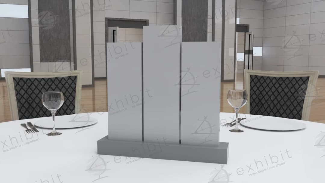 Forum Triple Panel Centerpiece