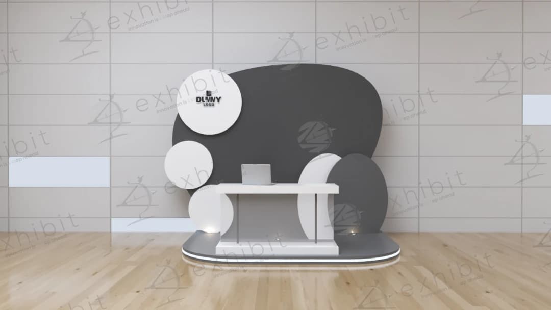 The Pebble Contour Registration Desk