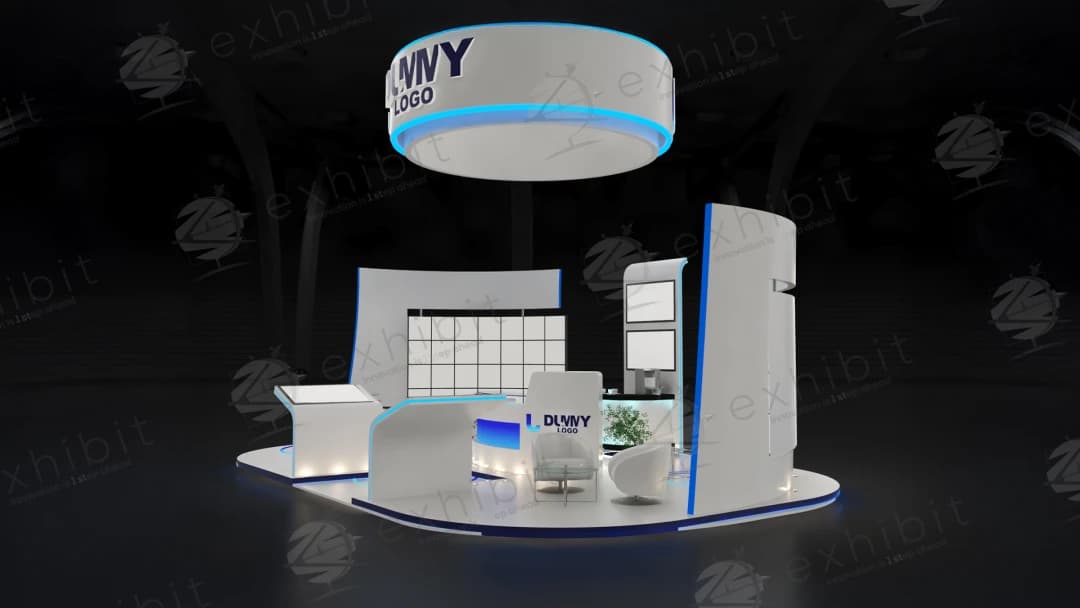 Astra Nexus Curved Semi-Island 6x9 Booth