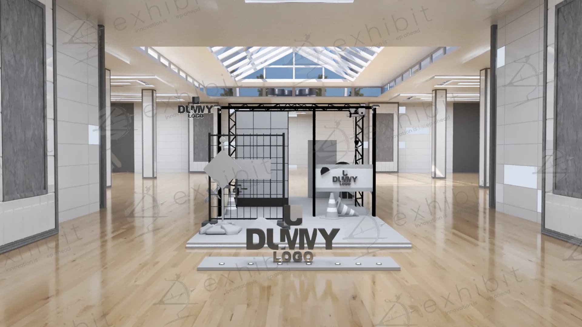 Truss Matrix Straight Entrance Gate