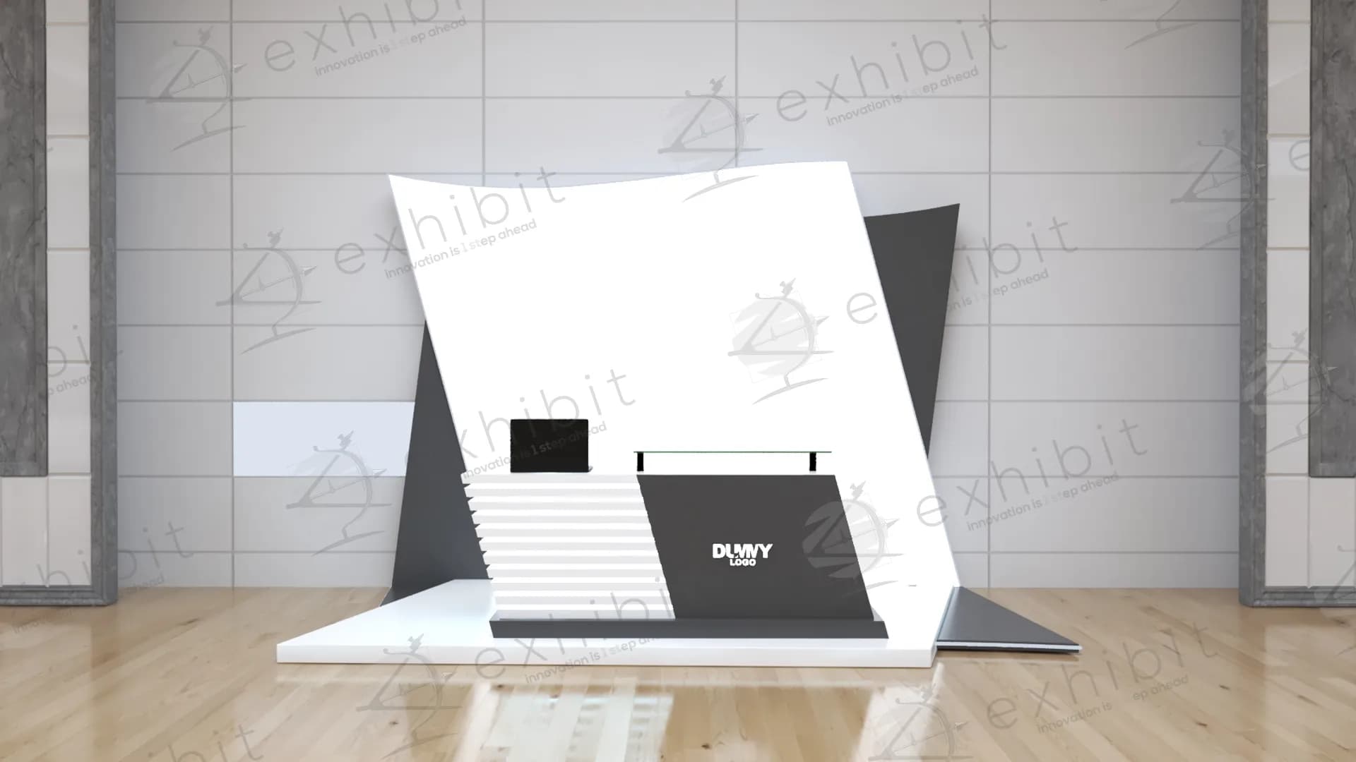 Static Slant Reg Desk