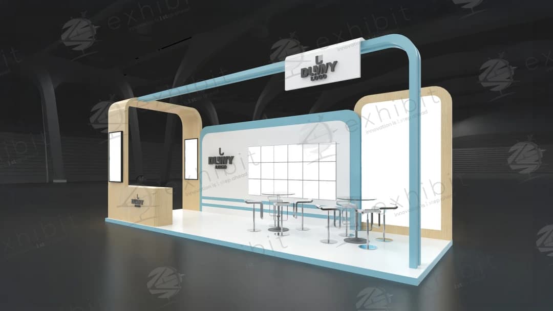 Heritage Horizon Straight Semi-Island 3x9 Booth