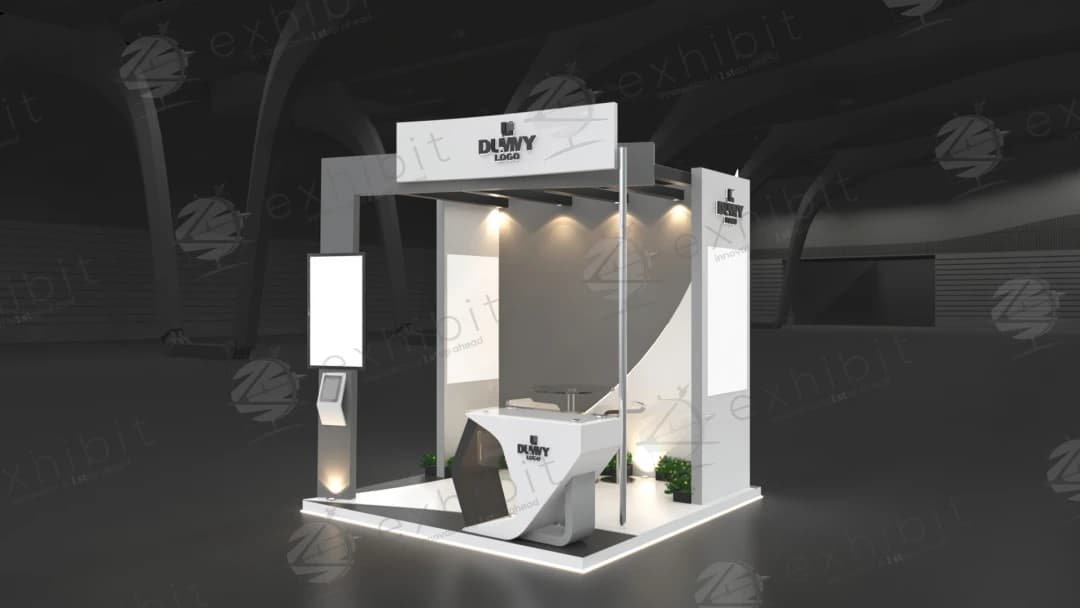 Prime Focus Straight Semi-Island 3x3 Booth