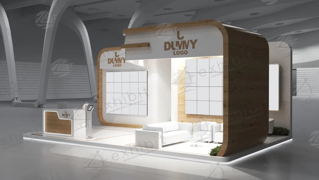 Scandinavian Theater Straight Semi-Island 6x9 Booth