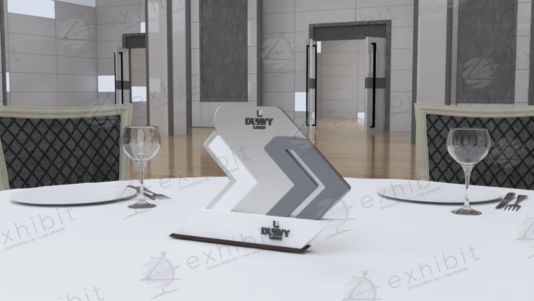 The Matrix Chevron Crest Centerpiece