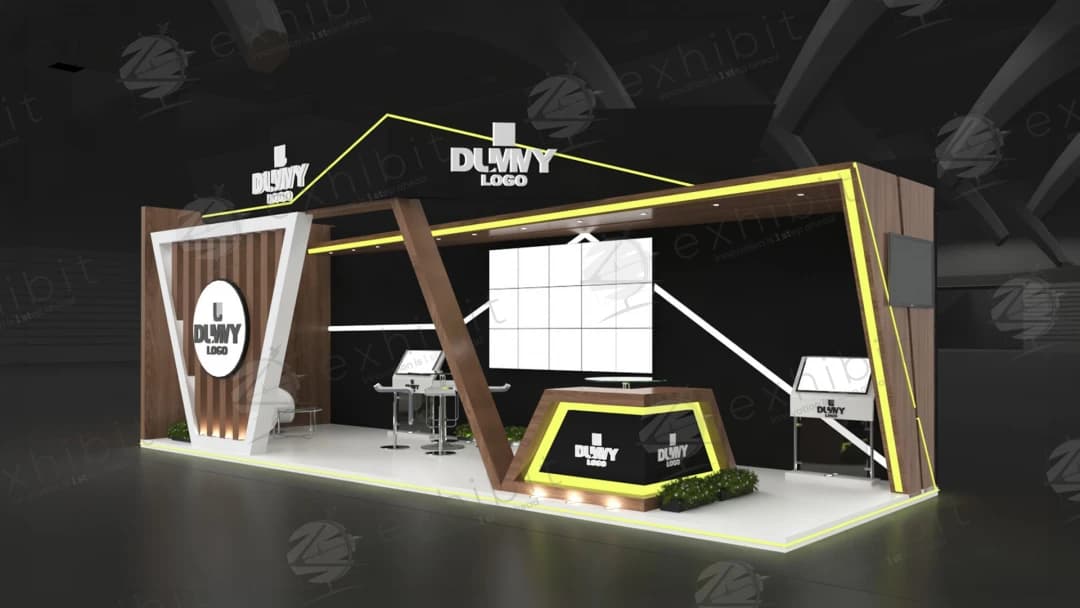 Legacy Spire Straight Semi-Island 3x9 Booth
