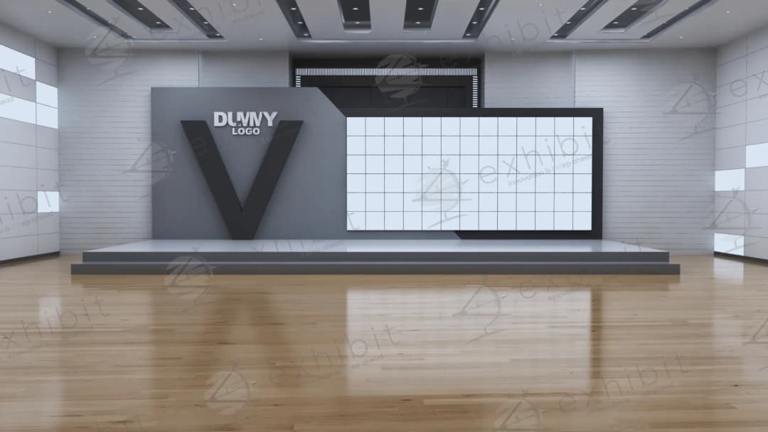 V-Shaped Screen Immersive Backdrop