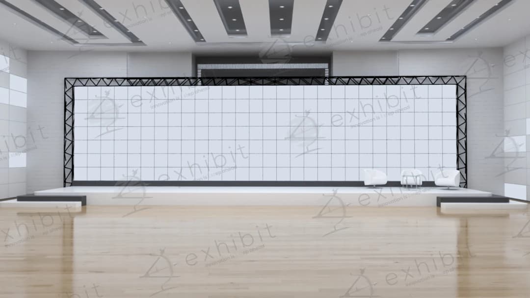 The Truss Barrier Backdrop