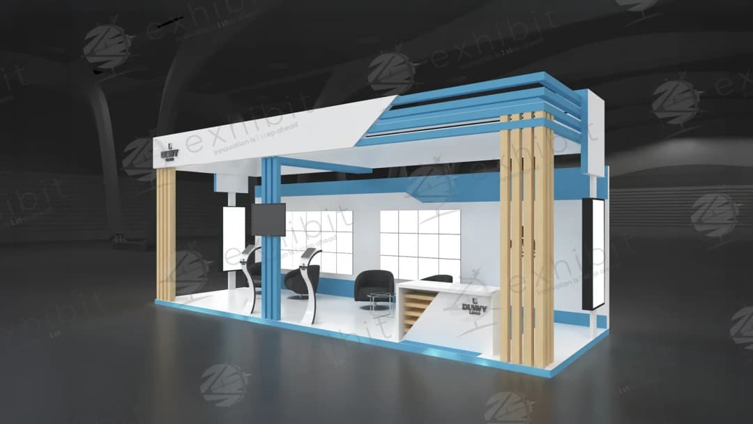 Lignum Nexus Straight Semi-Island 3x9 Booth