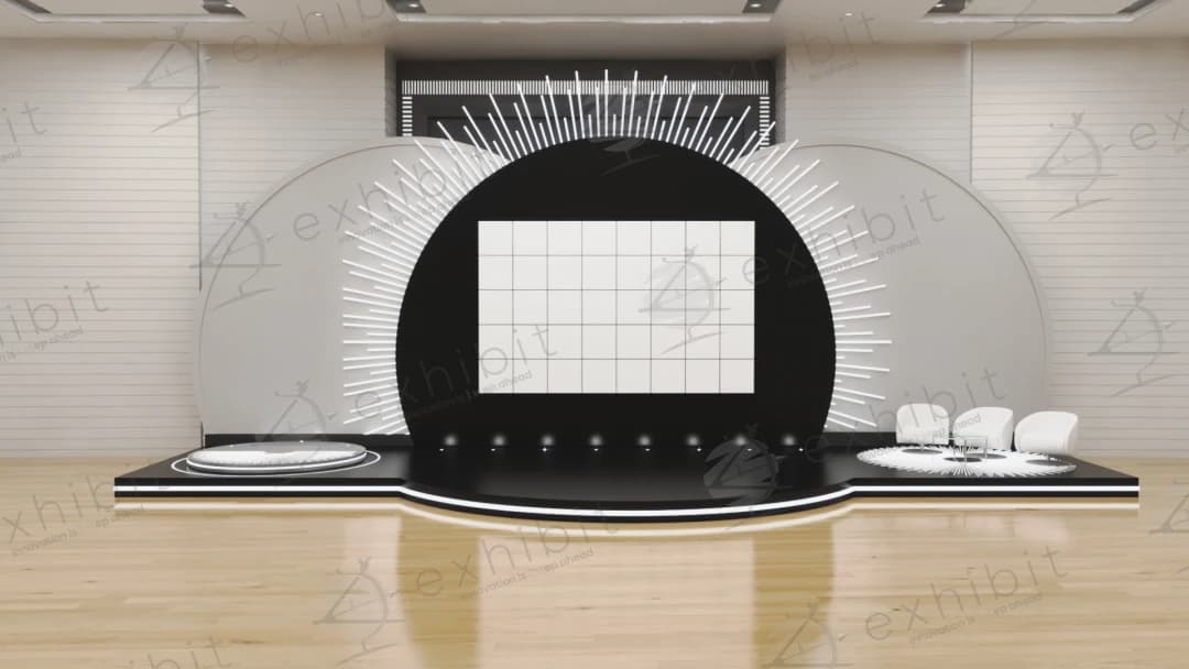 The Solis Radiance Stage Backdrop
