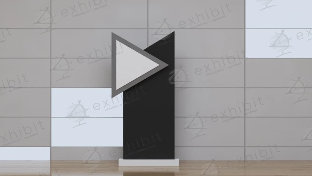 The Prism Triangle Directional Sign