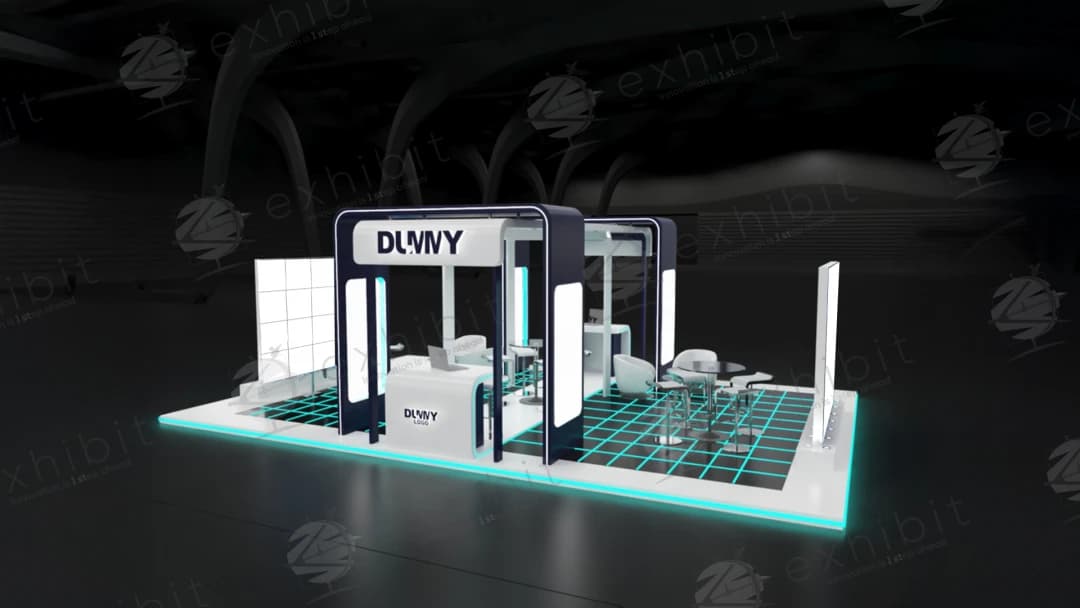 Velocity Apex Straight Semi-Island 6x9 Booth