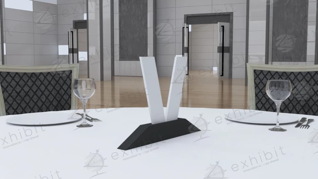 The Angular V-Stride Centerpiece