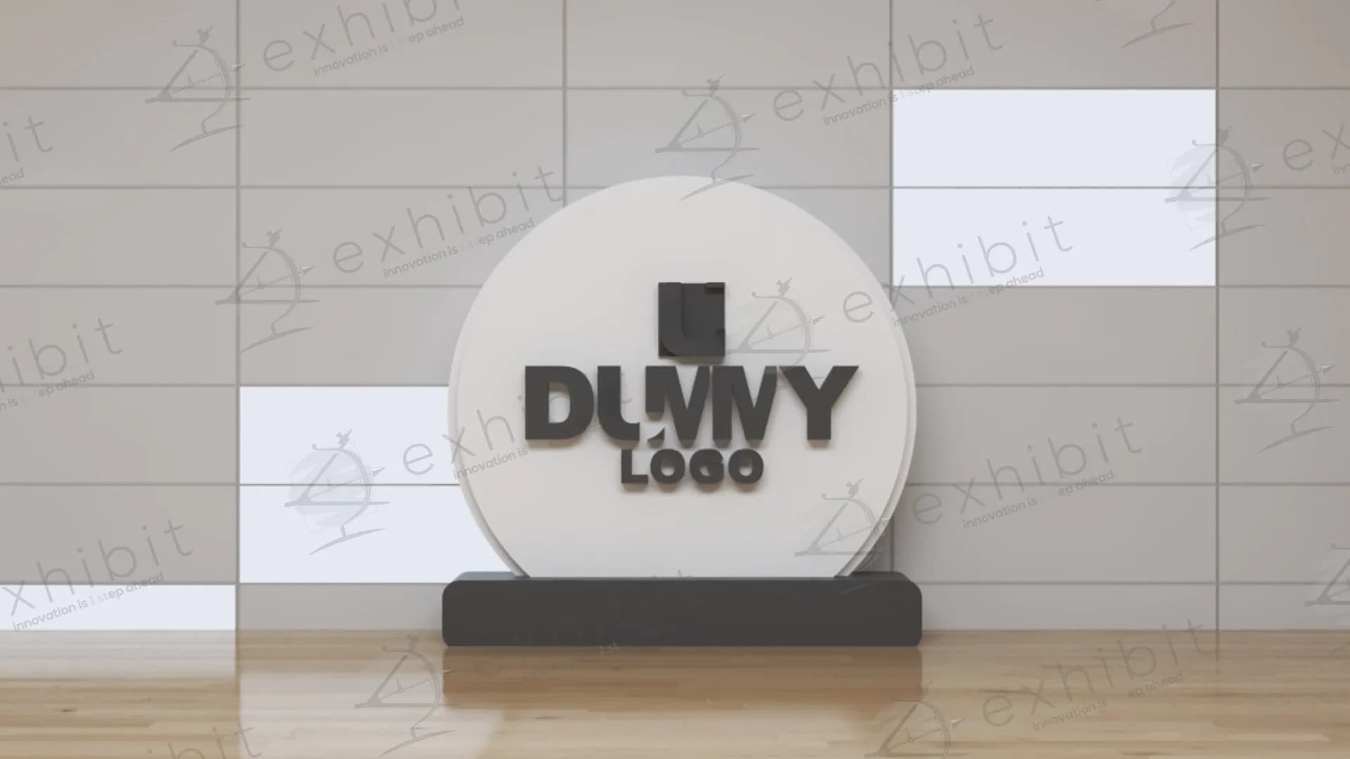 Minimalist Circular Foyer Centerpiece